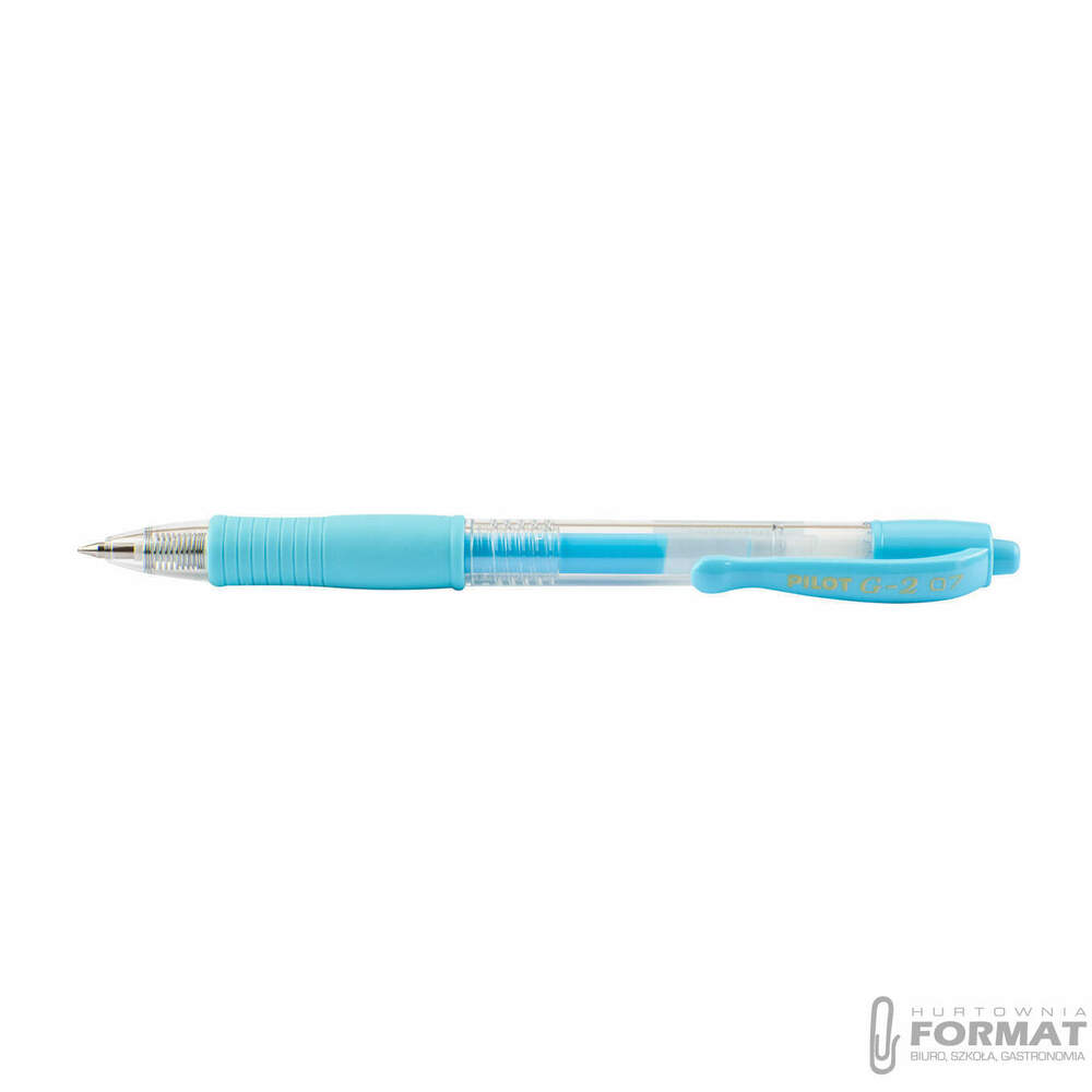 PILOT DŁUGOPIS G2 M PASTELOWY NIEBIESKI 1