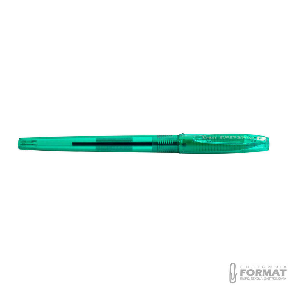 PILOT DŁUGOPIS SUPER GRIP G ZE SKUWKĄ ZIELONY 1