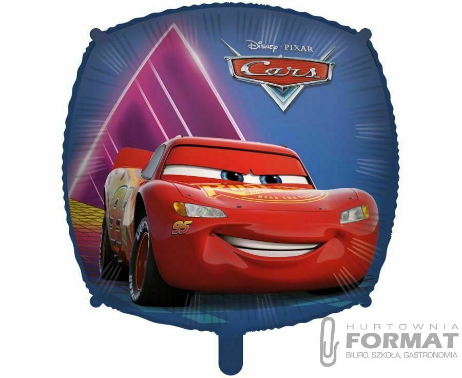 Balon foliowy Godan Square Cars Disney 18cal (94992) 1