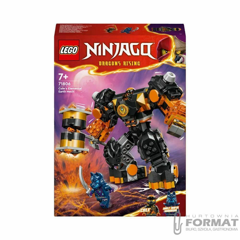 LEGO 71806 NINJAGO Mech żywiołu ziemi Cole’a p6 1