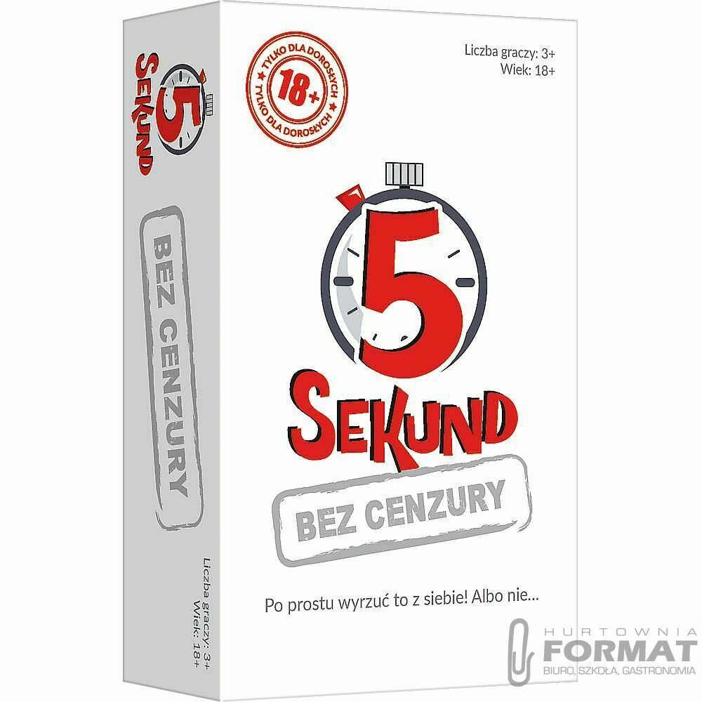 Gra planszowa Trefl 5 Sekund BEZ CENZURY (01559) 1