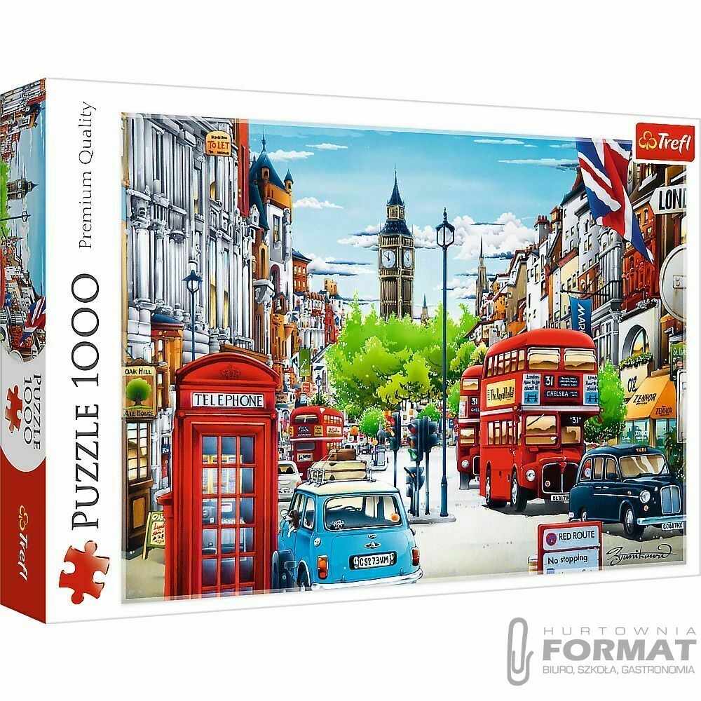 Puzzle Trefl Ulica Londynu 1000 el. (10557) 1
