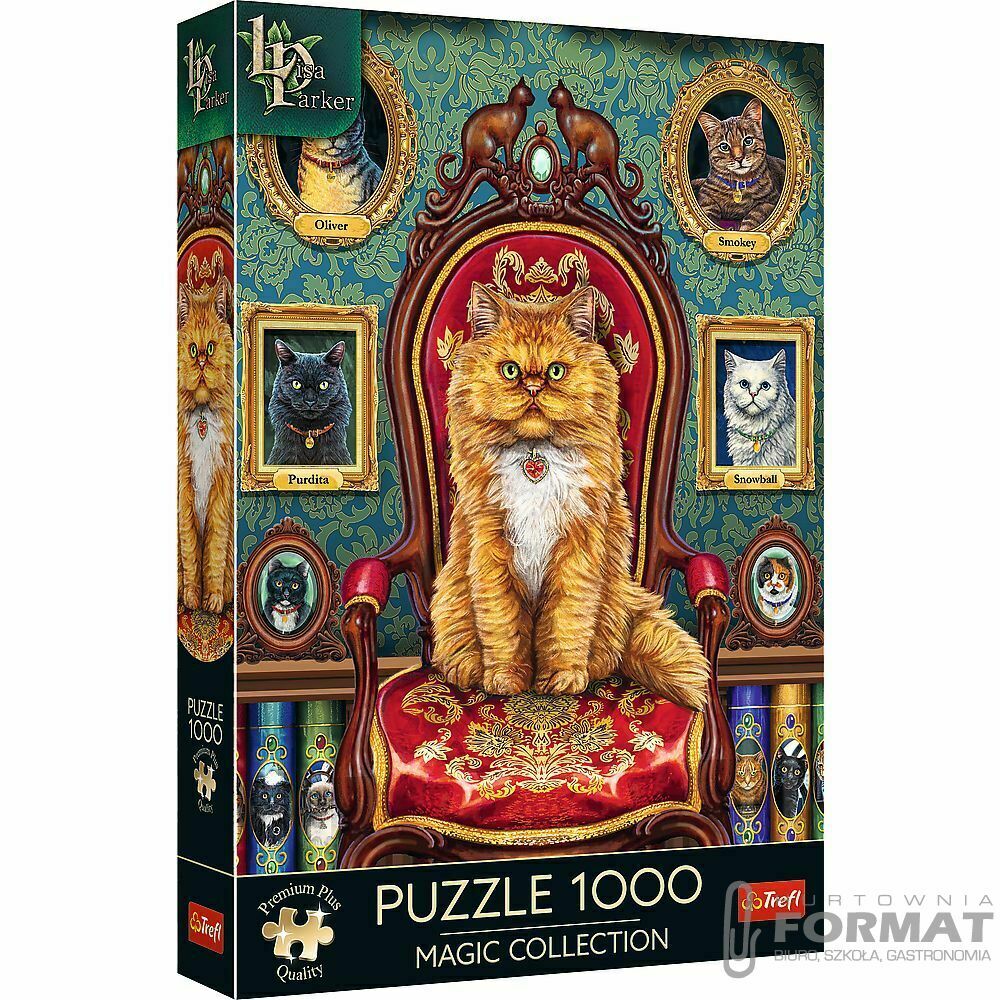Puzzle Trefl Magic Collection Premium Plus Kotomania 1000 el. (10896) 1