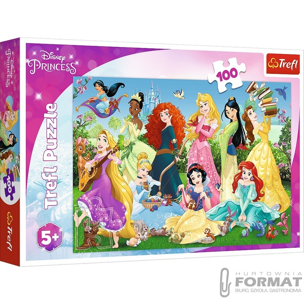 Puzzle 100el Czarujące Księżniczki 16417 Trefl 1