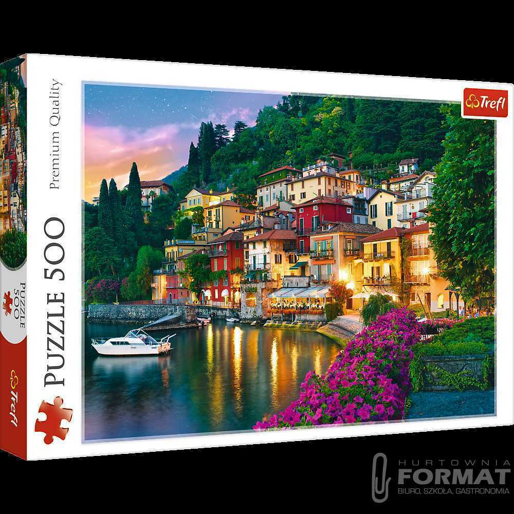 PUZZLE 500EL JEZIORO COMO WŁOCHY 1