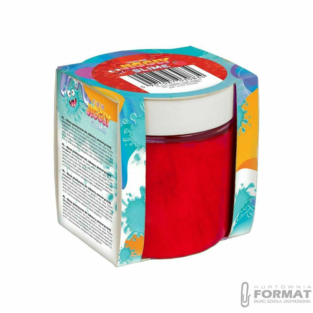 Glut Tuban Jiggly slime zapachowy 100g czerwona truskawka (TU3585) 1