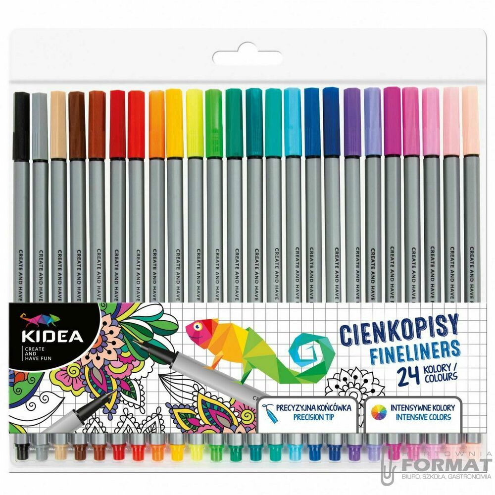Cienkopis Kidea, mix 24kol. (CI24KKA) 1