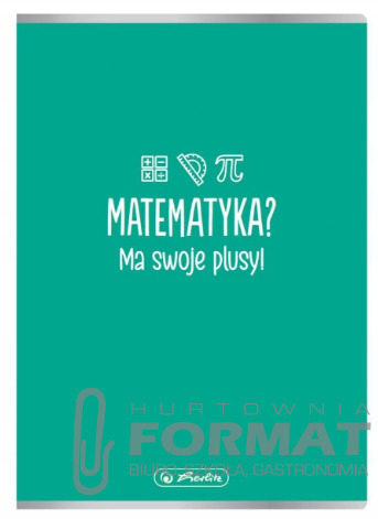 Zeszyt A5/60k kratka Herlitz Matematyka 1