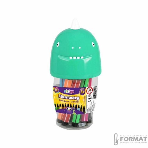 Flamaster Strigo jumbo DINOZAUR 5902315576018 (SSC291) 1