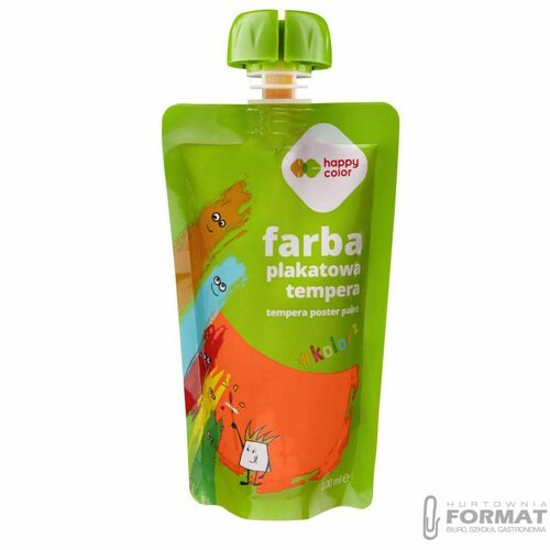 Farba tempera M&G kolor: pomarańczowy 100ml 1 kolor. (HA HA 3310 0100-4) 1