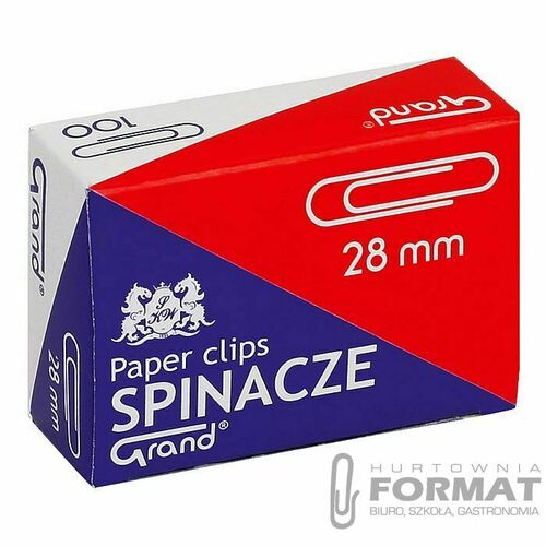 Spinacz okrągły Grand 28mm 100 szt 1