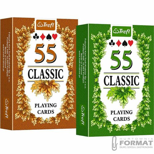 Karty Trefl Classic 55 sztuk 1