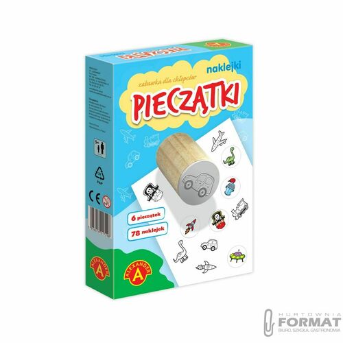 Pieczątka Alexander CHŁOPCÓW okrągła 1
