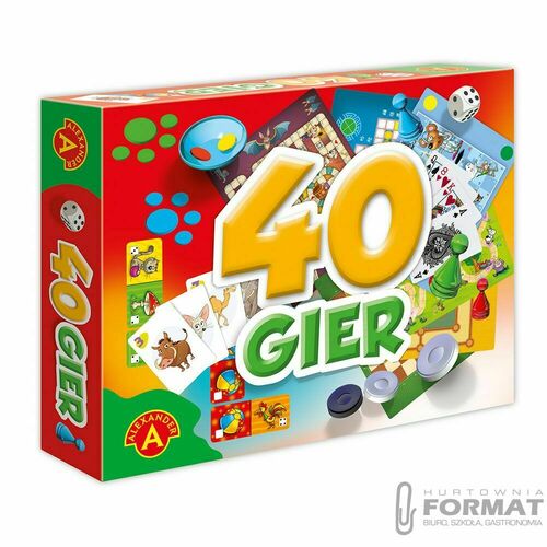 Gra edukacyjna Alexander 40 gier 1