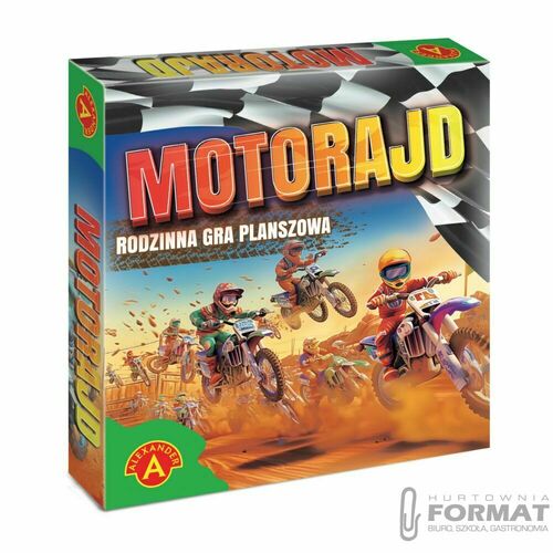 RODZINNA GRA PLANSZOWA - MOTORAJD 1