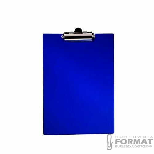 Deska z klipem (podkład do pisania) Biurfol A4 niebieska [mm:] 230x325 (KH-01-01) 1
