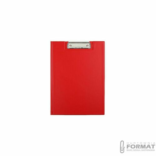 Teczka z klipem Biurfol A4 czerwony 1