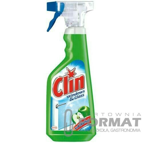 CLIN Płyn do mycia szyb Apple z pompką 500ml 1