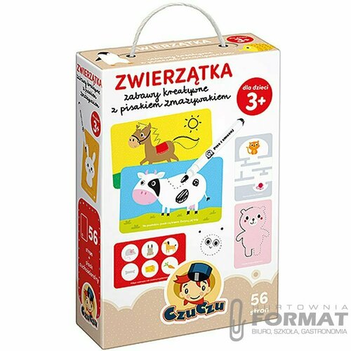 Zwierzątka CzuCzu - Zabawy kreatywne z pisakiem 1