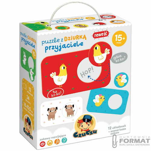 Puzzle z dziurką CzuCzu - Przyjaciele 1