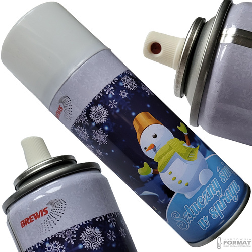 SZTUCZNY ŚNIEG W SPRAYU 250 ml BREWIS 1