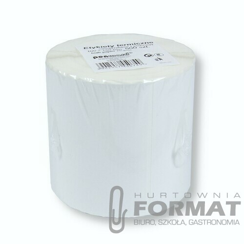 ETYKIETY TERMICZNE SAMOPRZYLEPNE Z PERFORACJĄ 100x150 mm 500 szt 1