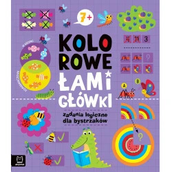 Kolorowe łamigłówki. Zadania logiczne dla bystrzak 1