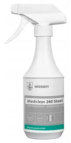 MEDICLEAN MC-240 500ML PIELĘGNACJI STALI NIERDZE. 1