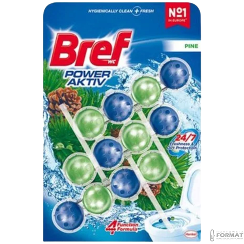 Bref WC Power Aktiv Sosnowy las 3 x 50g 1
