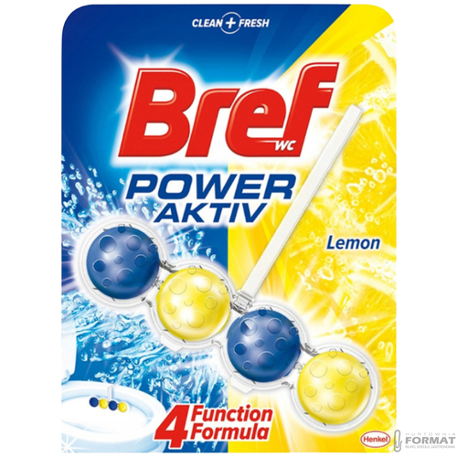 KOSZYK DO WC KULKI BREF ACTIVE LEMON 1