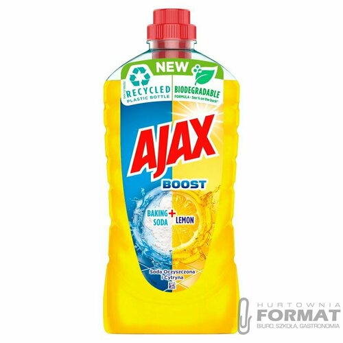 Ajax płyn uniwersalny Boost Soda + Cytryna 1 litr 1