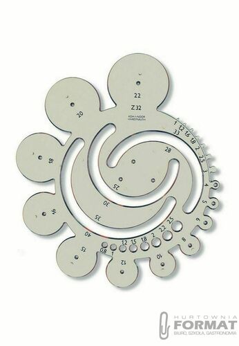 KOHINOR SZABLON KOŁOWY Z/32 1