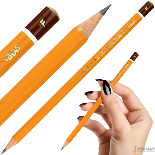 OŁÓWEK TECHNICZNY GRAFITOWY KOH-I-NOOR HARDTMUTH 1500 F 1