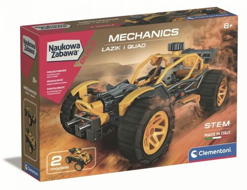 Naukowa zabawa. Łazik i quad Clementoni 1
