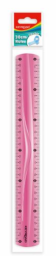Linijka plastik Keyroad elastyczna 30cm (KR970854) 1