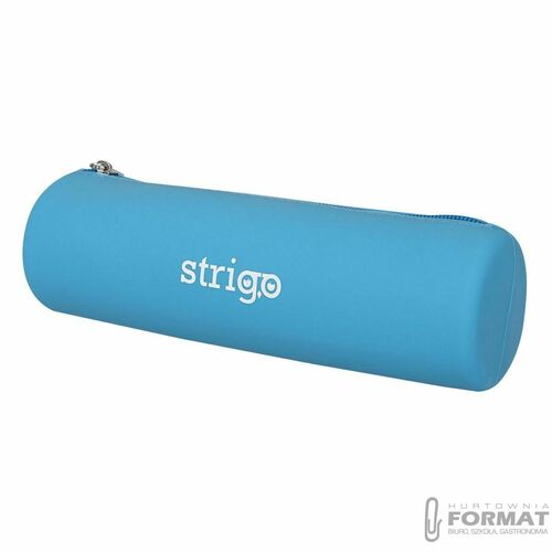 Strigo Piórnik silikonowy owalny niebieski 1