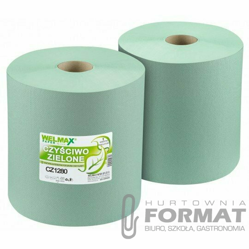 CZYŚCIWO ZIELONE MAKULATURA 28/28 270MB op. 2szt 1