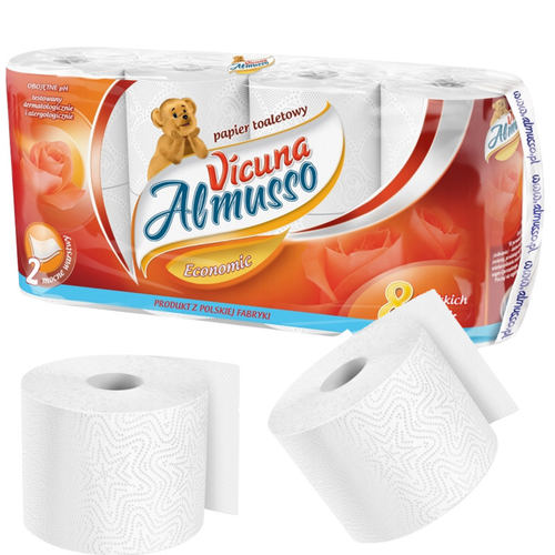 Almusso Vicuna Papier Toaletowy 2-Warstwowy 8 Role 1