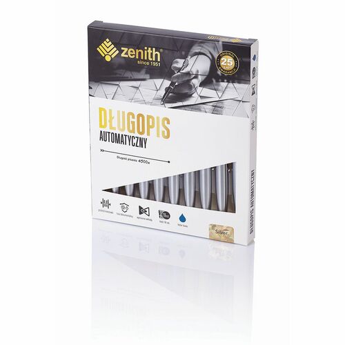Długopis Zenith 4 Zenith niebieski 0,8mm (04021000) 1