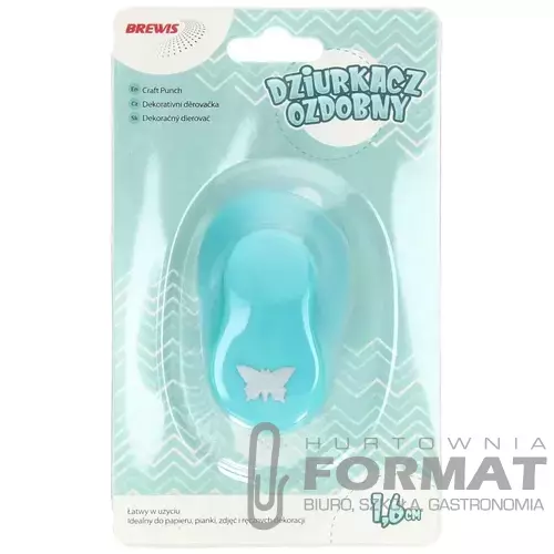 Dziurkacz ozdobny 1.6 cm D16-63 Motyl 1