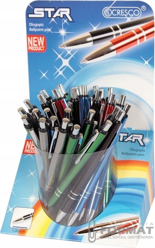 Długopis metalowy Cresco Star 1