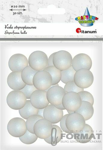 Ozdoba styropianowa Titanum Craft-Fun Series kule (283007) 1