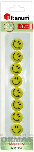 MAGNESY DO TABLIC 20MM 8SZT SMILE 220304 1