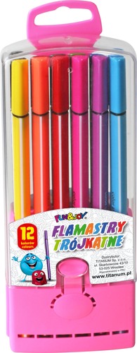 PISAKI 12KOL TRÓJKĄTNE FUN&JOY 220269 1