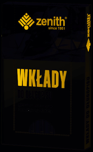 Wkłady do długopisu ZENITH czarne 1