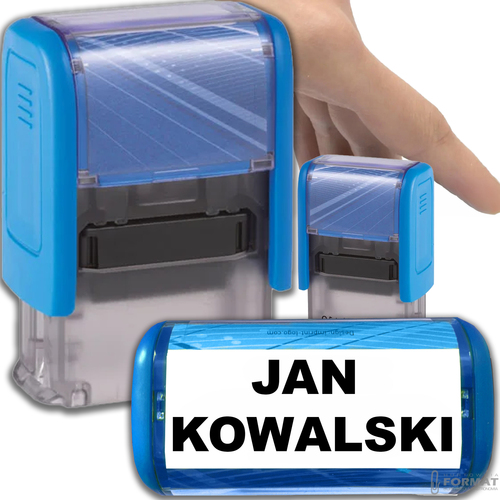 PIECZĄTKA TRODAT 8910 DO 2 LINII FIRMOWA IMIENNA BIUROWA PROJEKT + GUMKA 1