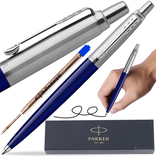 DŁUGOPIS PARKER JOTTER CZARNY WKŁAD NA PREZENT MATURĘ ELEGANCKIE OPAKOWANIE 1