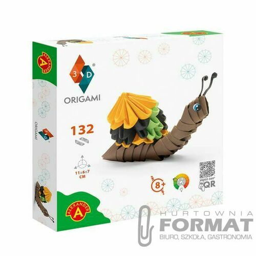 ORIGAMI 3D - ŚLIMAK / SNAIL  FSC MIX CREDIT 1