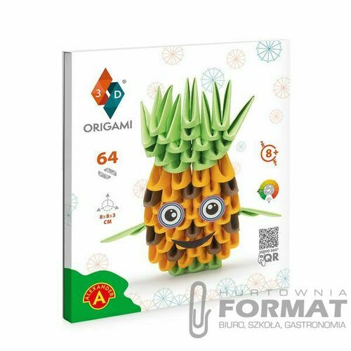 ORIGAMI 3D - ANANAS / PINEAPPLE  FSC MIX CR 1