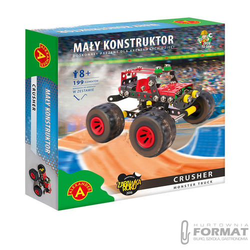 Alexander Mały Konstruktor Crusher Monster Truck 1